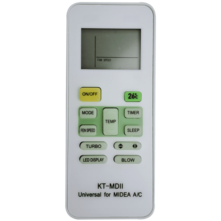 CONTROLE REMOTO COMPATÍVEL PARA AR CONDICIONADO MIDEA - GALLANT